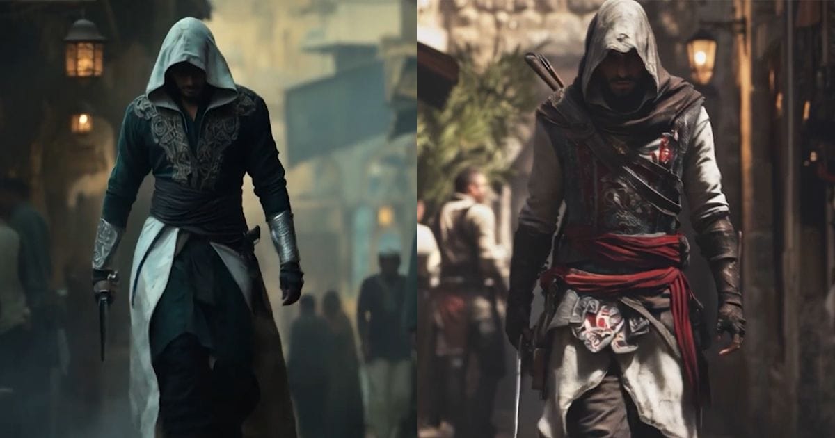 Assassin's Creed : 25 pays sous forme de personnages