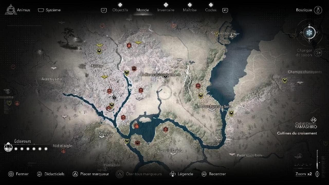 Assassin's Creed Shadows Donneur de quete - Les Yokai Emplacement /Localisation