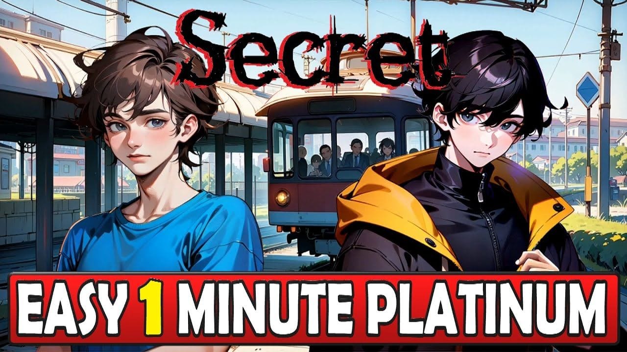 Secret Quick Trophy Guide - Easy 1 Minute Platinum PS4, PS5
