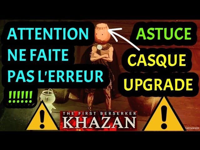 The First Berserker: Khazan CASQUE POT UPGRADE ATTENTION !!😭