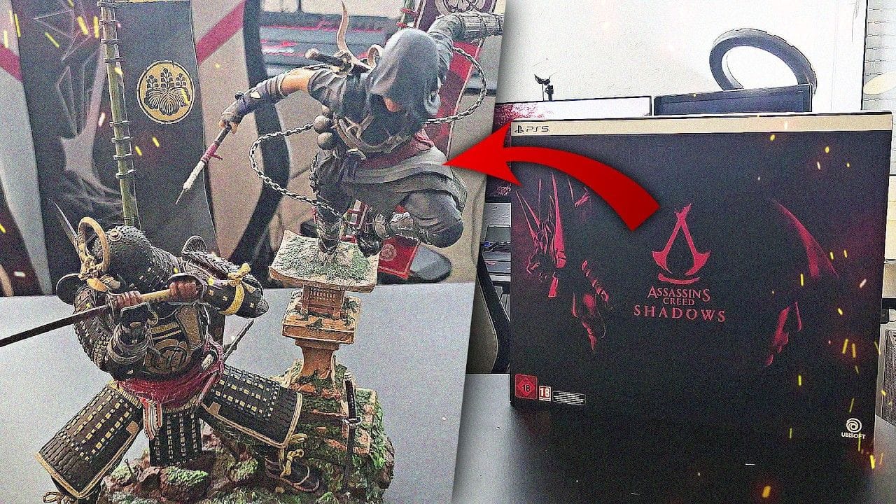 J'ouvre l'Edition COLLECTOR d'Assassin's Creed Shadows ! (Figurine, Artbook, Goodies...) Unboxing FR