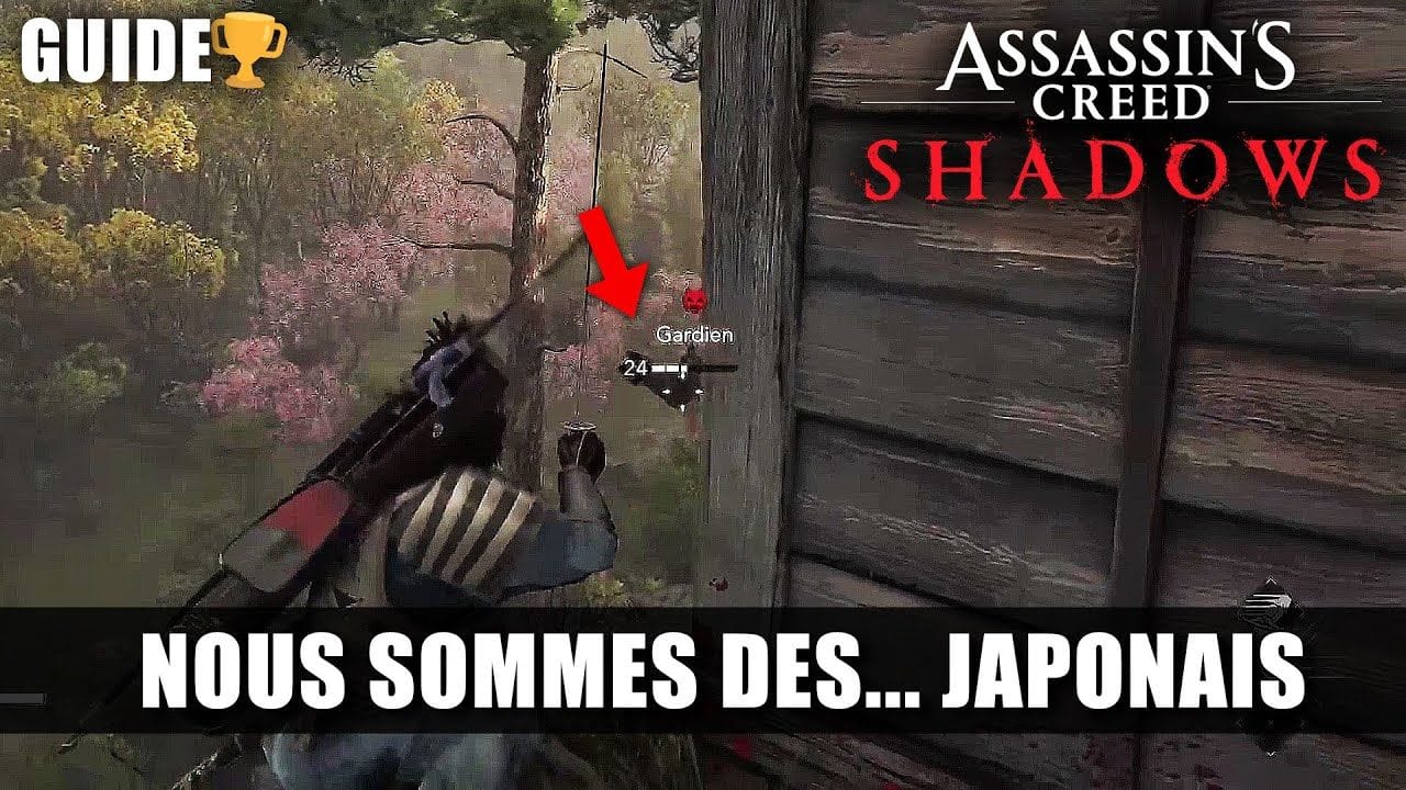Assassin's Creed Shadows: 🏆 Nous sommes des Japonais (Guide Trophées Succès) Coup de Pied