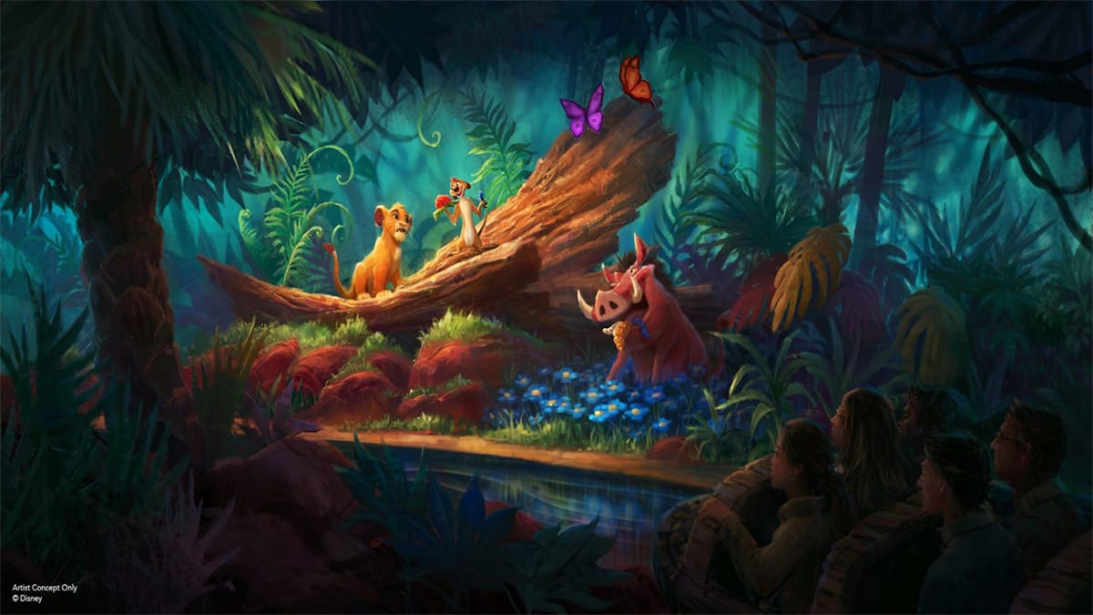 Disneyland Paris dévoile des visuels des attractions et de la zone Le Roi Lion