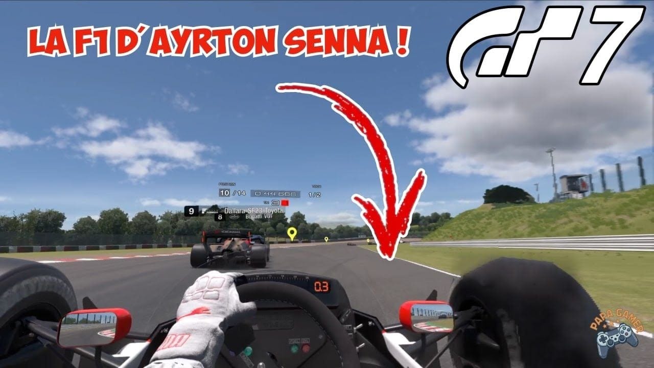 [PS5][VR] Gran Turismo 7 - Essai de la McLaren MP4/4 ! La F1 d'Ayrton Senna ! 🤩