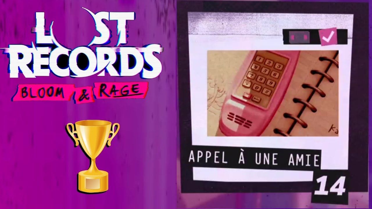TOUTES LES MÉMOIRES 11/11 SCÈNE 14 APPEL À UNE AMIE - LOST RECORDS BLOOM AND RAGE