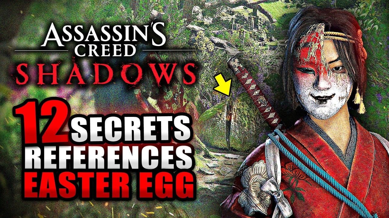 Assassin's Creed Shadows : 12 Secrets & Easter Eggs INCROYABLES Cachés dans le JEU