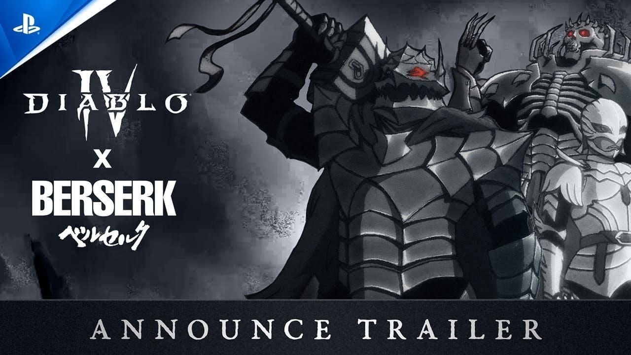 Diablo IV x Berserk - Animated Trailer | PS5 & PS4 Games