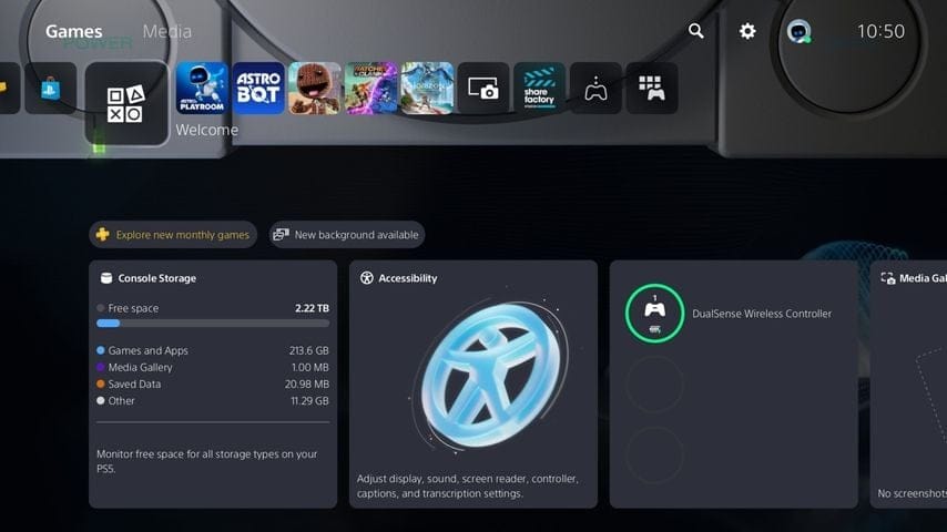 PS5 : une nouvelle mise à jour ramène les thèmes Playstation rétro