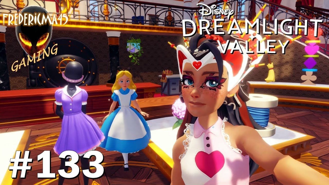 Disney Dreamlight Valley [FR] Chat de Cheshire - Quête n°1 : Mannequin Maniaque #133