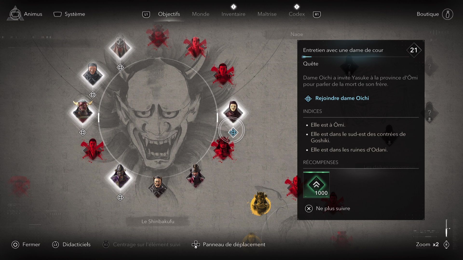 Entretien avec une dame de cour | Soluce Assassin's Creed Shadows