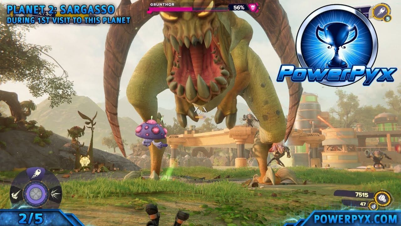 Ratchet & Clank Rift Apart - Extinction Event Trophy Guide (Grunthor Locations)