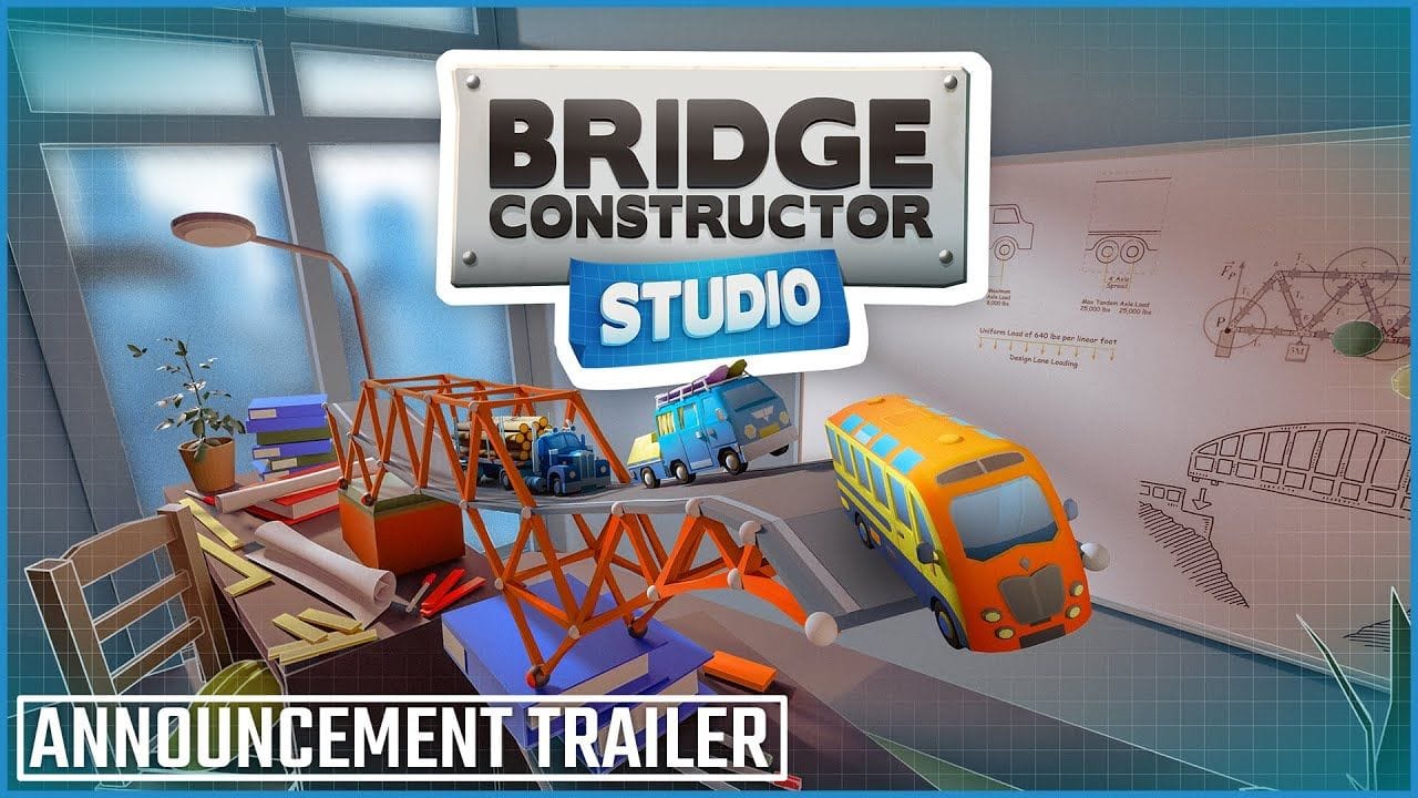 Bridge Constructor Studio : Le puzzle game de ClockStone Studio et Headup arrivera l'été prochain sur PC et consoles