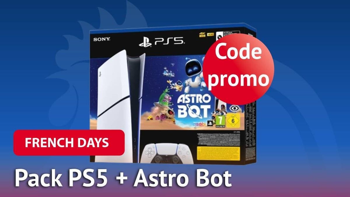 Cette promotion sur la PS5 avec le jeu Astro Bot disparaît dans quelques heures tant elle cartonne sur Amazon pendant les French Days !