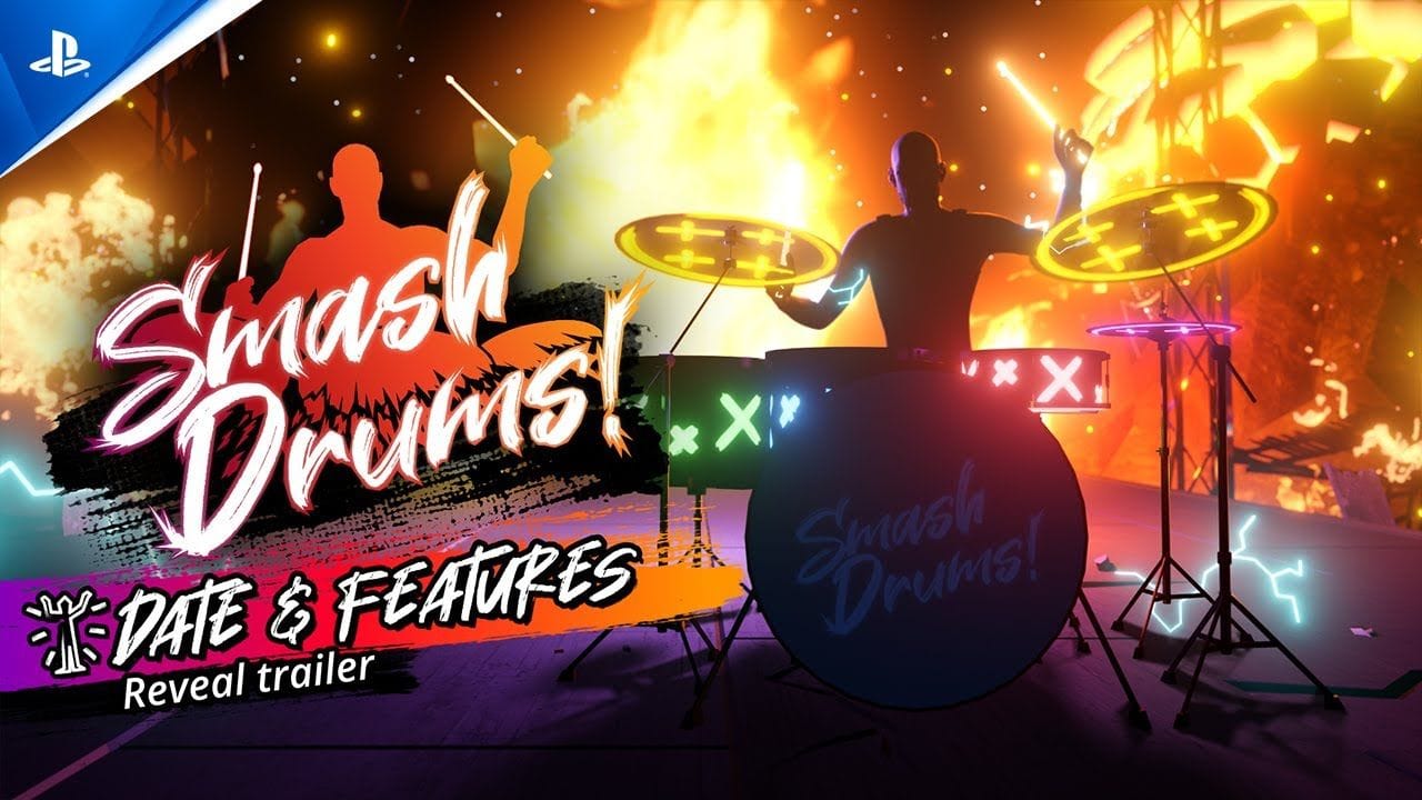 Smash Drums - Date & Features Reveal Trailer | PS VR2 Games