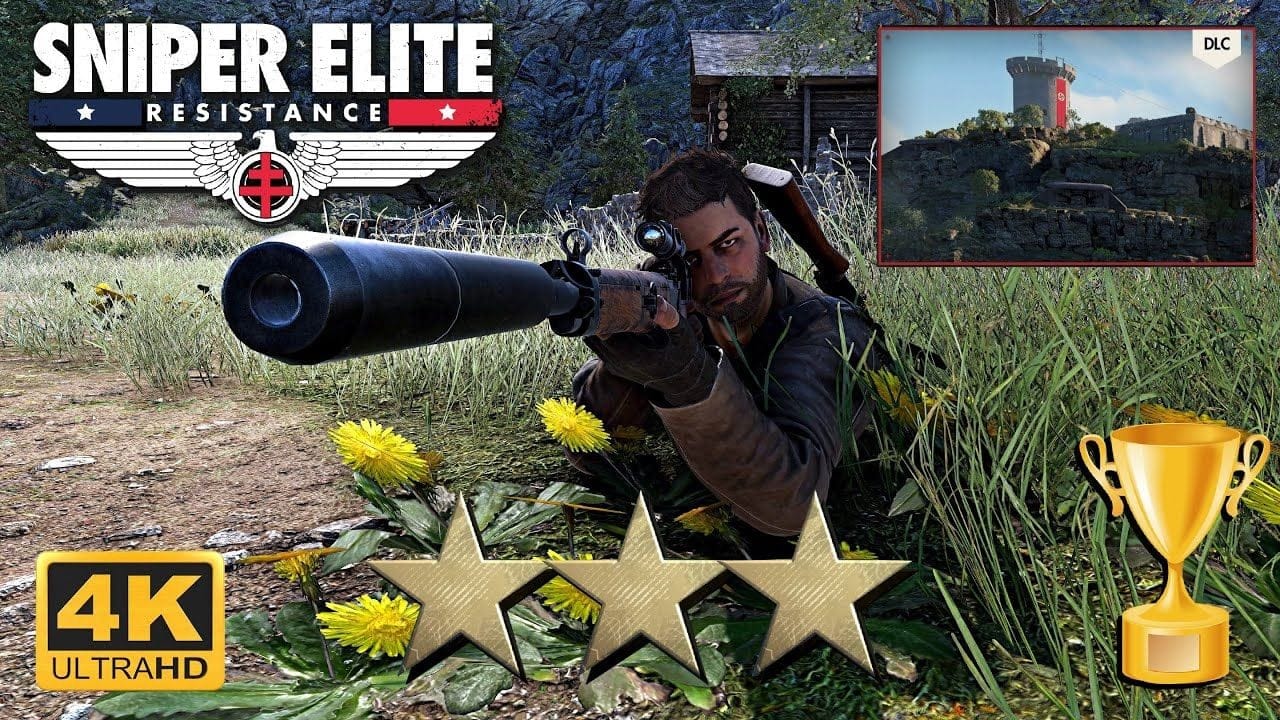 OPÉRATION BOMBES VOLANTES - DIFFICULTÉ AUTHENTIQUE TOUS OBJECTIFS 3 ÉTOILES SNIPER ELITE RESISTANCE