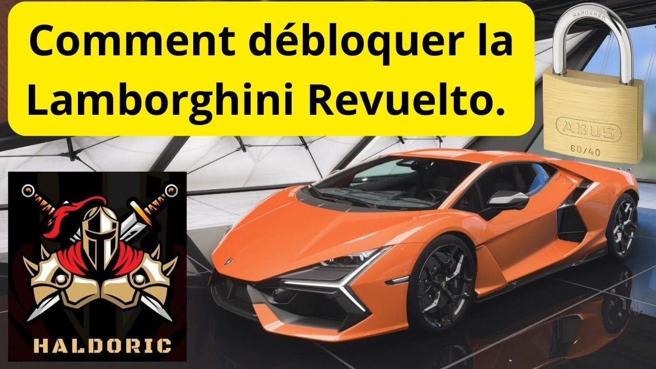 Comment Débloquer / Obtenir GRATUITEMENT la Lamborghini Revuelto. Forza Horizon 5 (FH5).