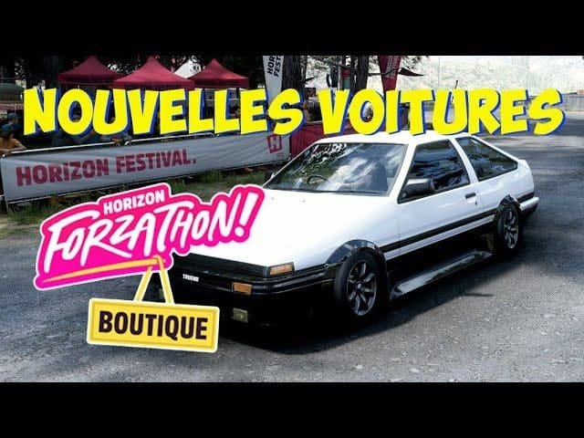 Nouvelle boutique Forzathon - Forza PS5