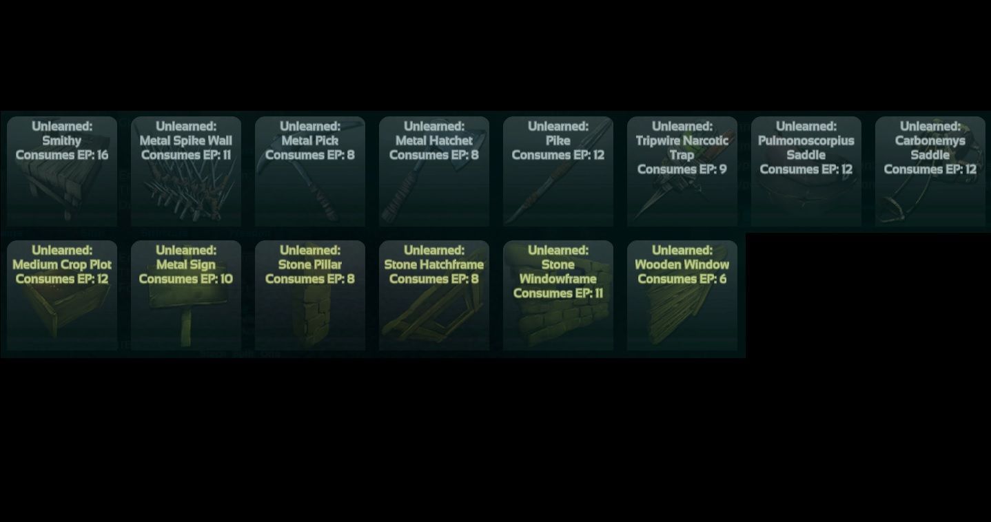 Engrams niveau 25