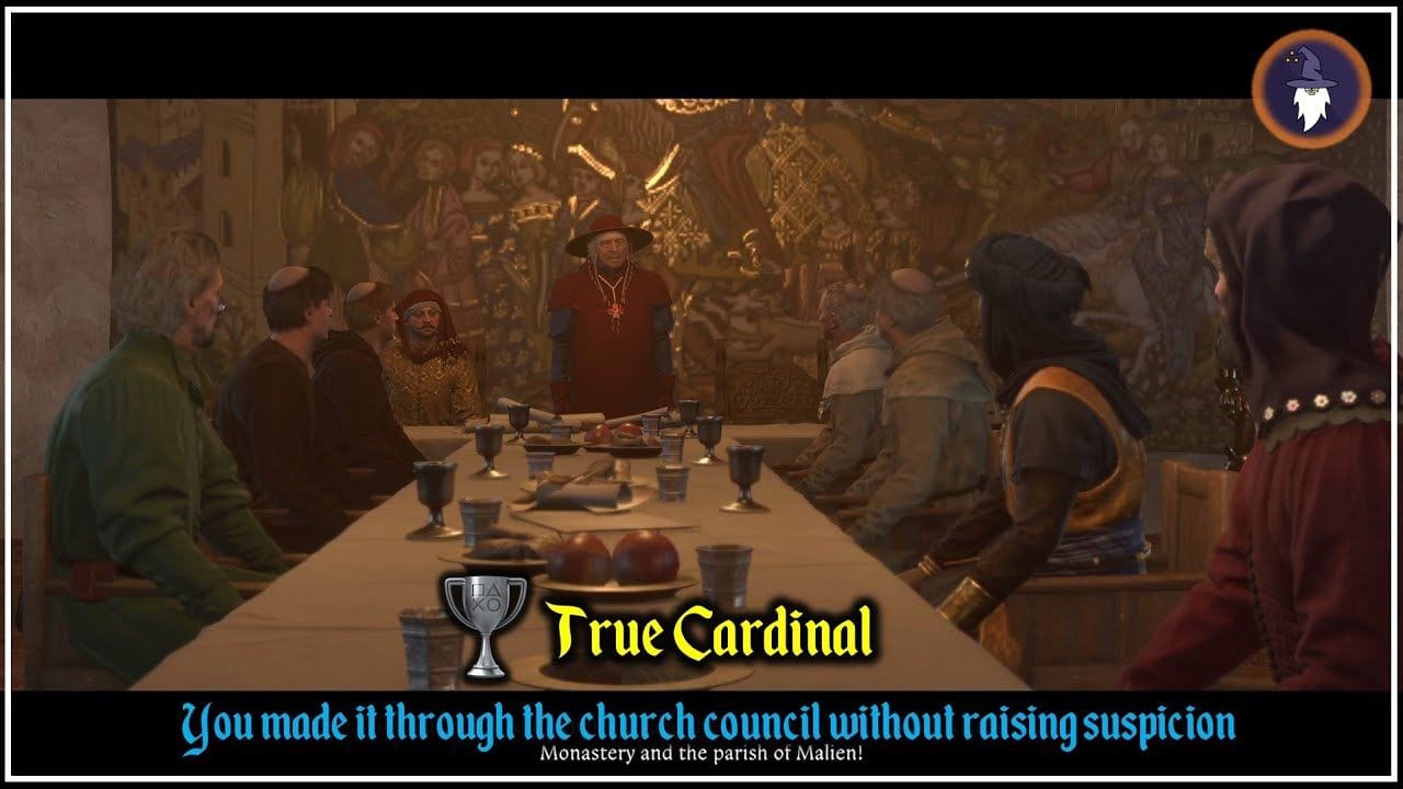 KINGDOM COME DELIVERANCE 2 | TROPHY - TRUE CARDINAL [You completed the church council unnoticed]