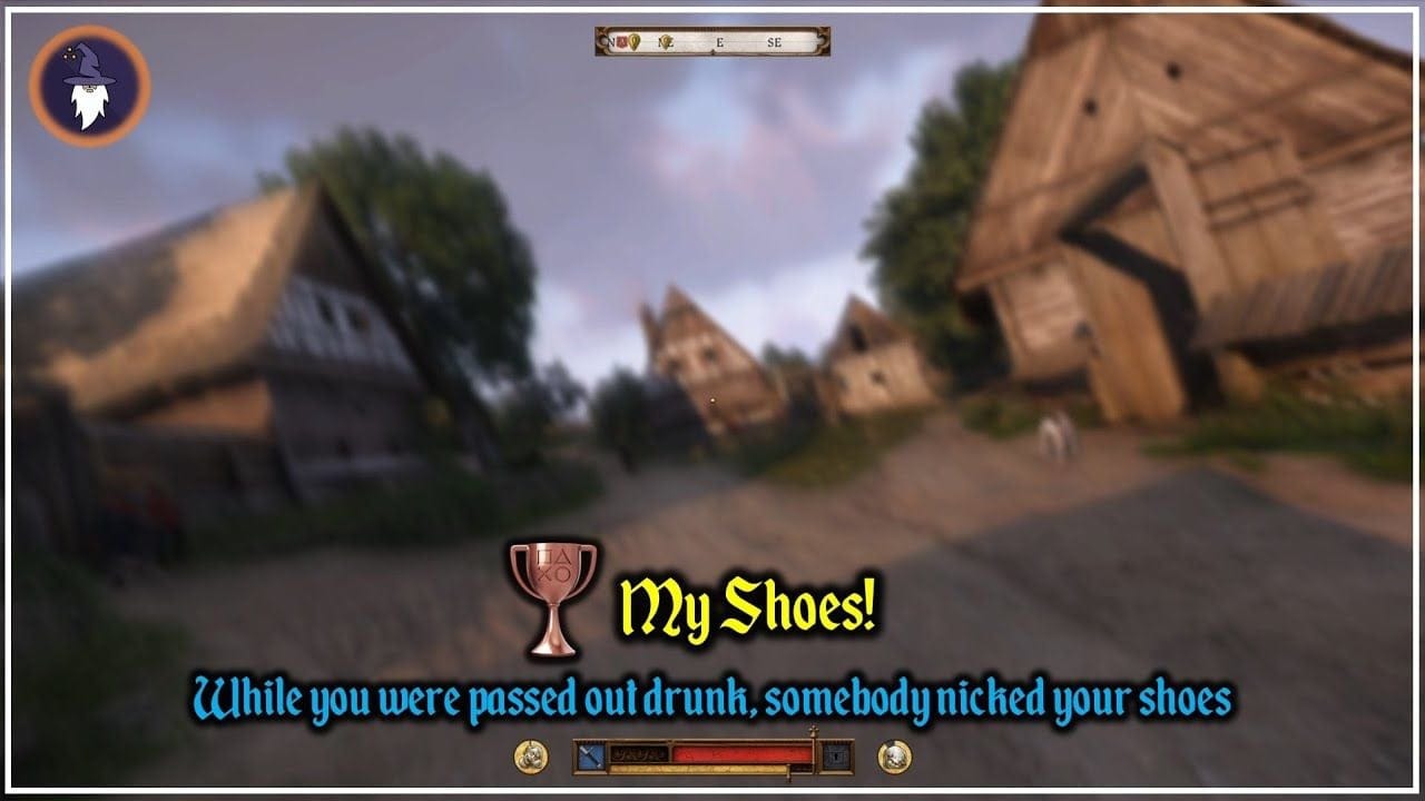 KINGDOM COME DELIVERANCE 2 | TROPHY - MY SHOES! [While you passed out drunk, your shoes were nicked]
