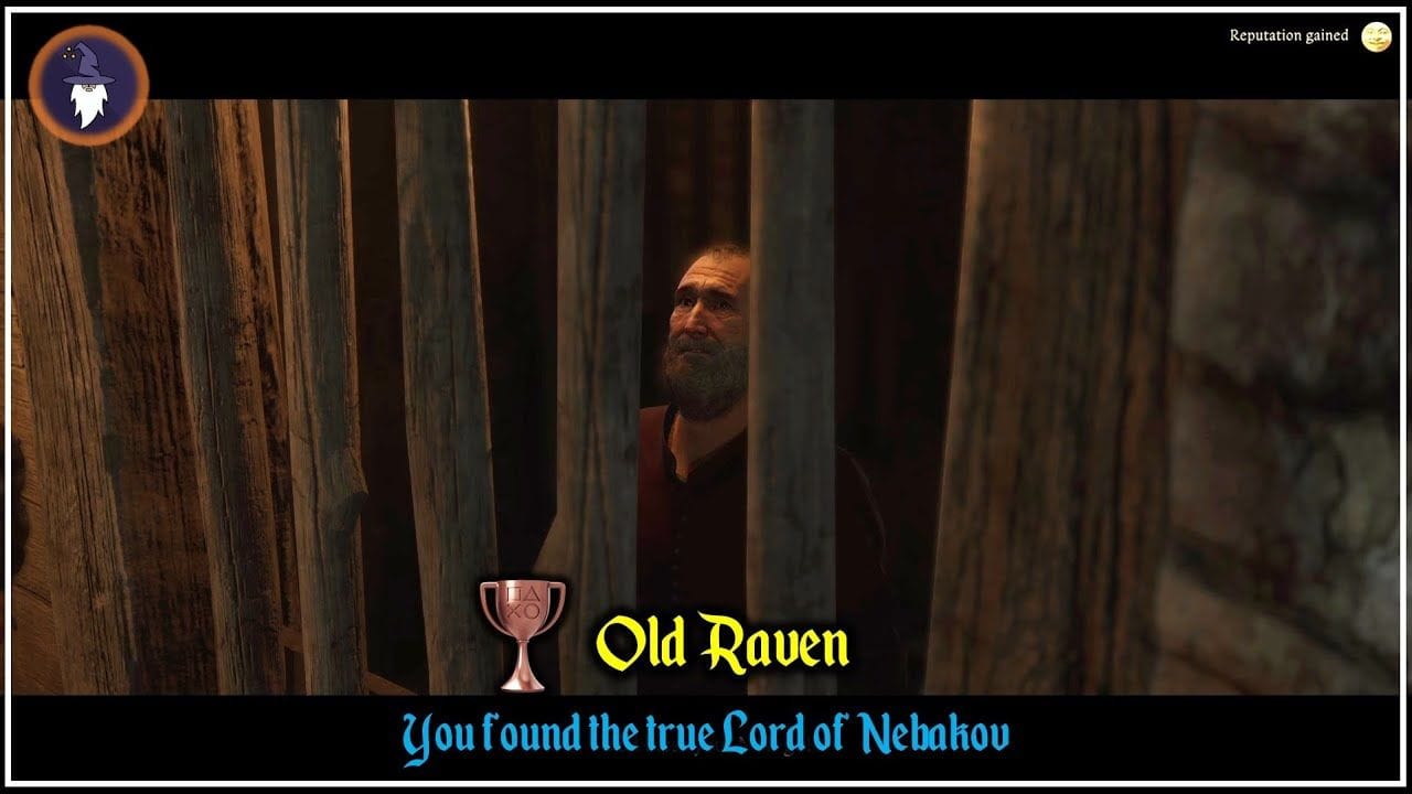 KINGDOM COME DELIVERANCE 2 | TROPHY - OLD RAVEN [You found the true Lord of Nebakov stealthily]