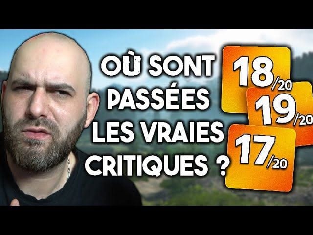 Les notes de la presse, c'est n'importe quoi ?  Mon avis