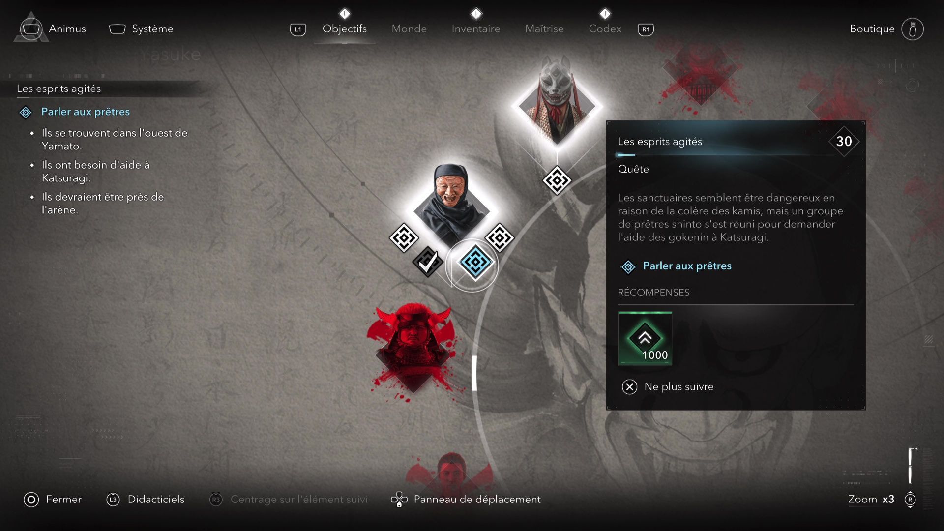 Les esprits agités | Soluce Assassin's Creed Shadows