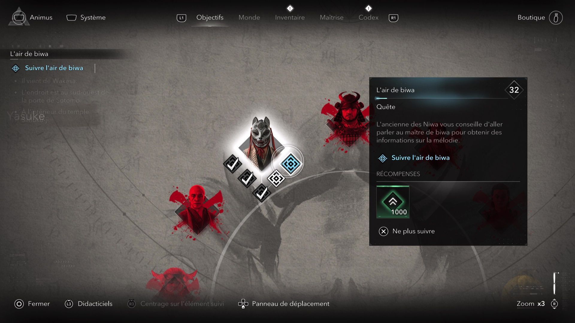 L'air de Biwa | Soluce Assassin's Creed Shadows