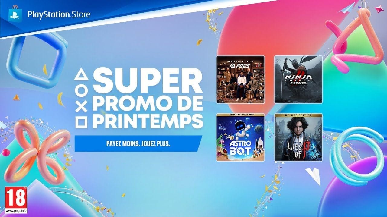 PlayStation Store - Super Promo de Printemps 2025 - Nouveaux jeux ajoutés | PS5, PS4
