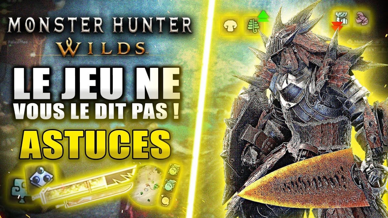Monster Hunter Wilds : 15 Astuces à SAVOIR avant de Jouer ! (LE JEU NE LE DIT PAS) 🔥
