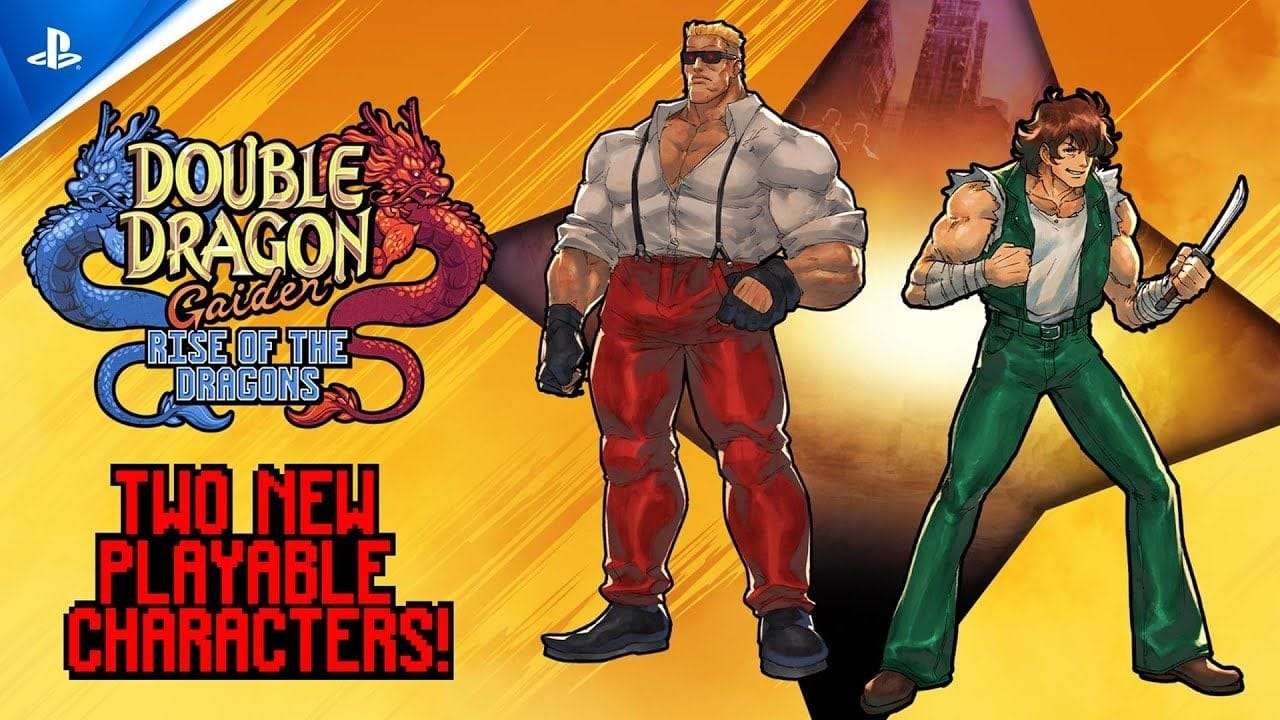 Double Dragon Gaiden: Rise of the Dragons - Free DLC Trailer | PS5 & PS4 Games