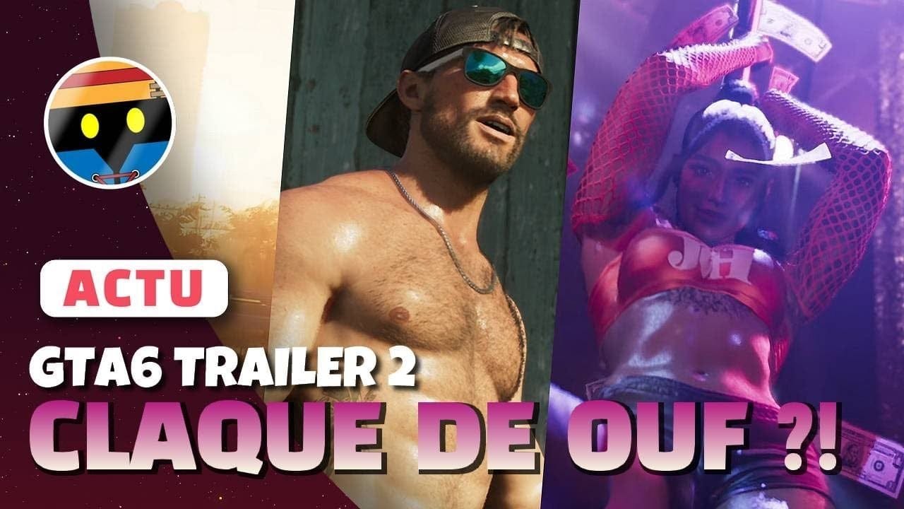 C'EST QUOI CETTE DINGUERIE 😱 ?! React GTA 6 Trailer 2