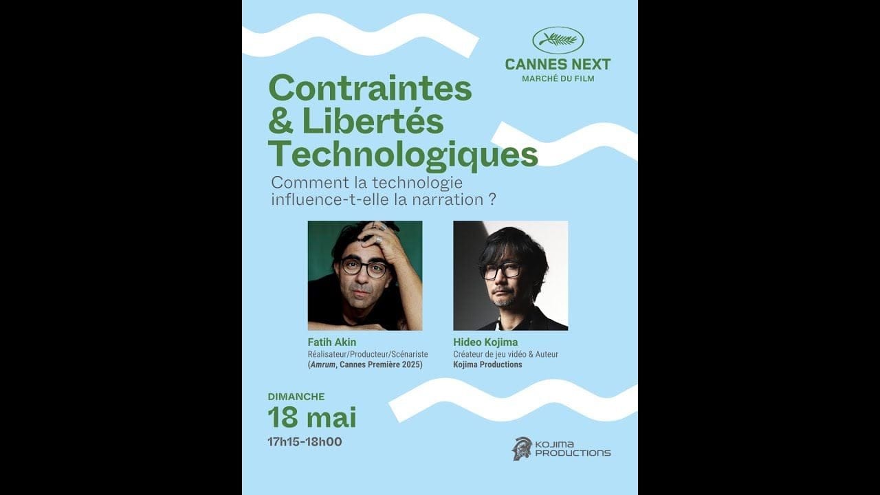 DEATH STRANDING 2: ON THE BEACH - Table ronde entre Hideo Kojima et Fatih Akin au Festival de Cannes