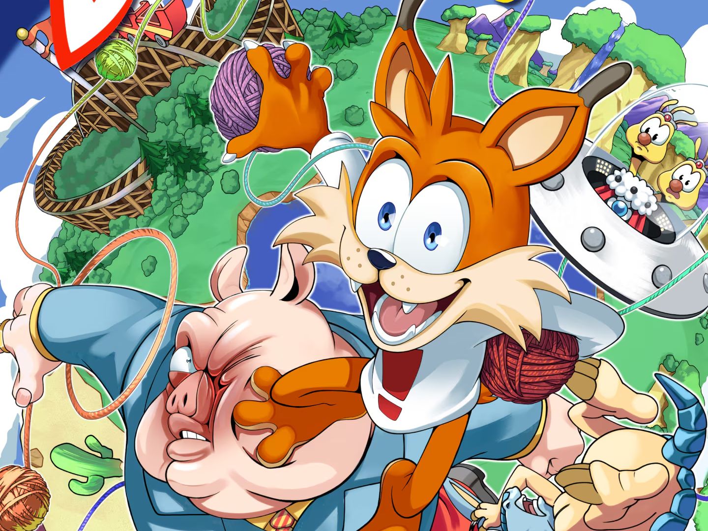 Bubsy in the Purrfect Collection comprend quatre titres pour un total de huit versions