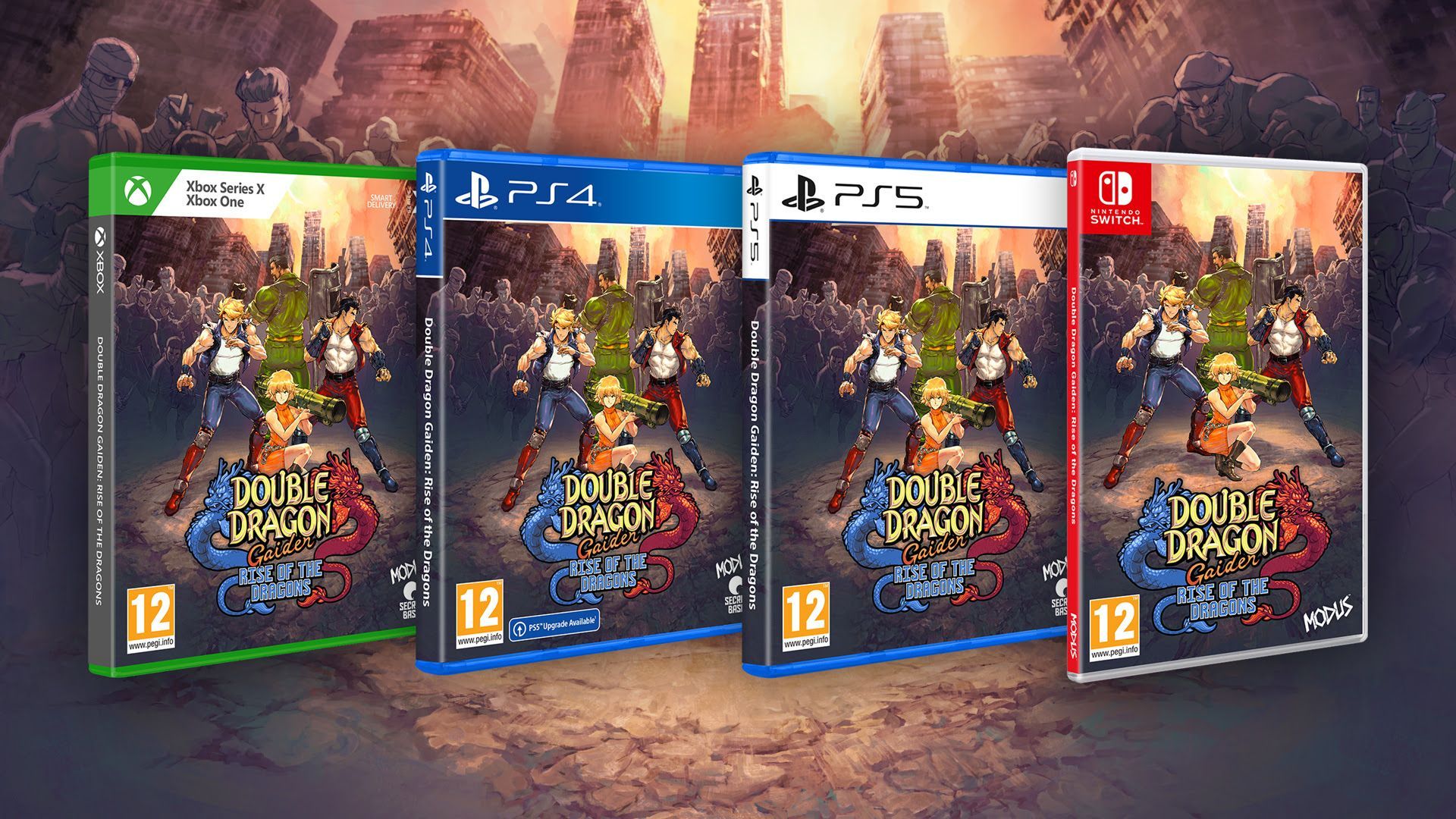 GEEKNPLAY - Double Dragon Gaiden : Rise of the Dragons - La première extension gratuite du roster est disponible