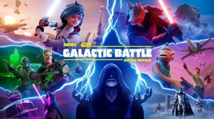 GEEKNPLAY - Fortnite x Star Wars - Luke, Leia et Han Solo débarquent avec leurs pouvoirs de la Force
