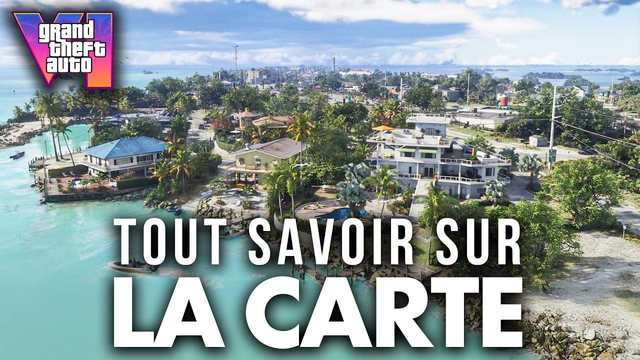 GTA 6 : Quartiers, Activités, Ambiance, Histoire 🌴 Tout savoir sur la CARTE du jeu !