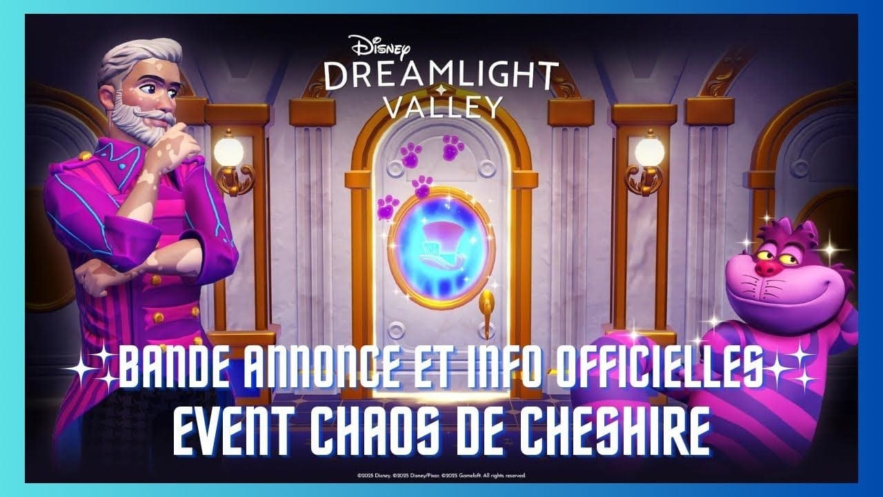 NOUVELLES INFOS ET BANDE ANNONCE OFFICIELLE DE L’EVENT LE CHAOS DE CHESHIRE 🩷💜🐈