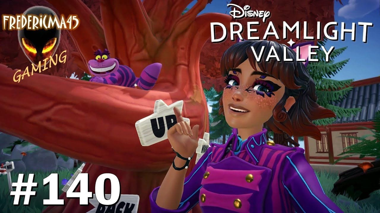 Disney Dreamlight Valley [FR] CHAT DE CHESHIRE - Jeu de Piste façon Cheshire Quête niveau 10 #140