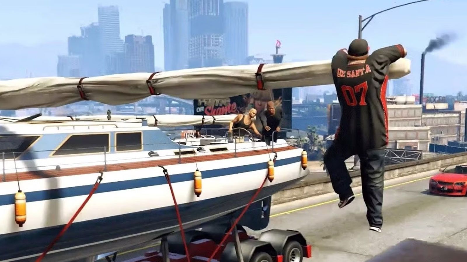 Jason de GTA 6 aurait un étonnant lien avec Michael de GTA 5 et son bateau perdu - Dexerto