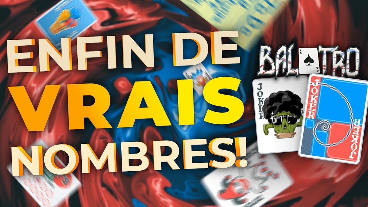 Partie pédagogique BALATRO #5 - Je vous ai menti ...