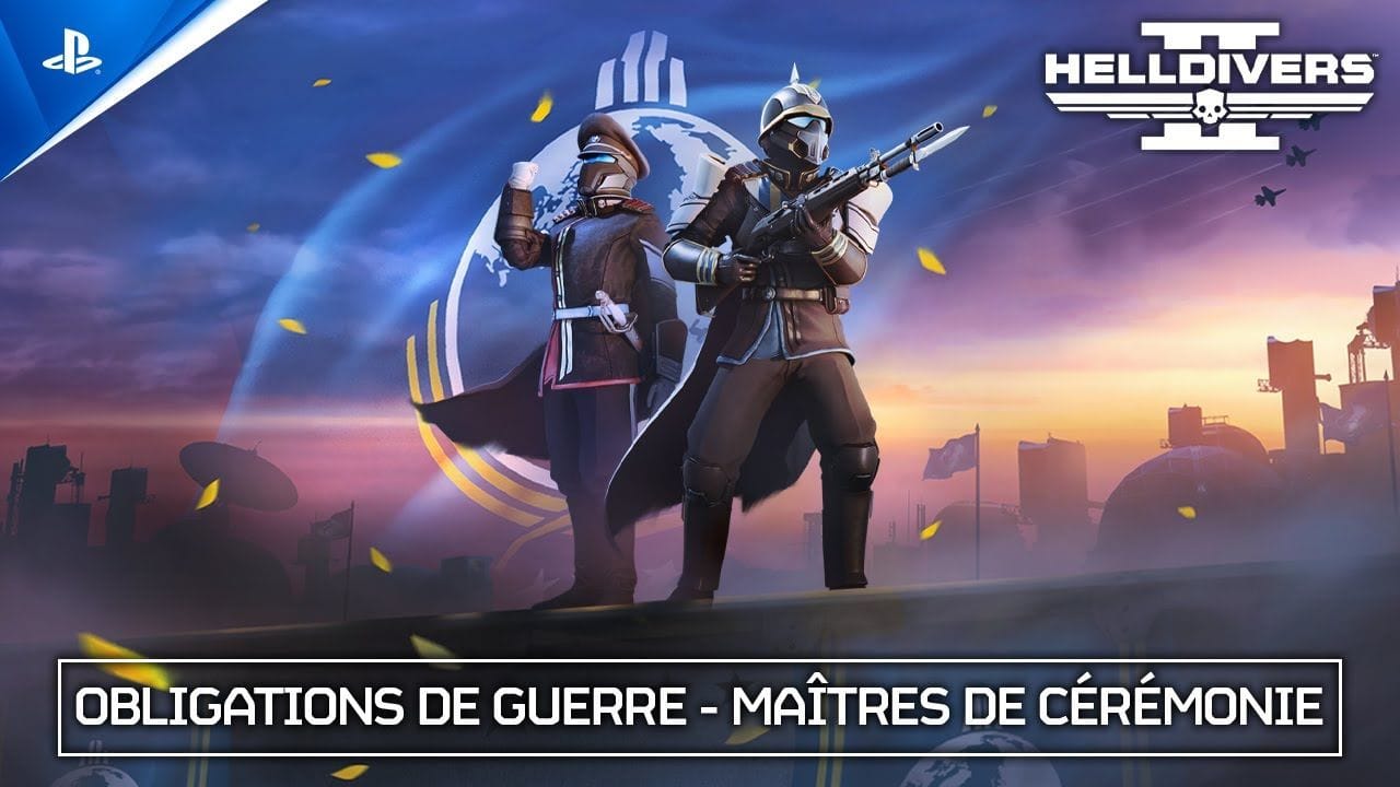 Helldivers 2 - Obligations de guerre premium (Warbond) - Maîtres de cérémonie | PS5, PC
