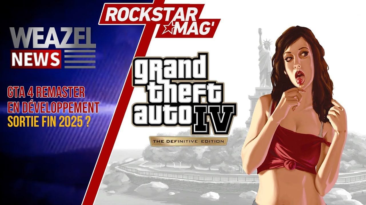 LE REMASTER DE GTA 4 POUR FIN 2025 ? LE PORTAGE D MAX PAYNE 3 AUSSI DANS LES CARTONS