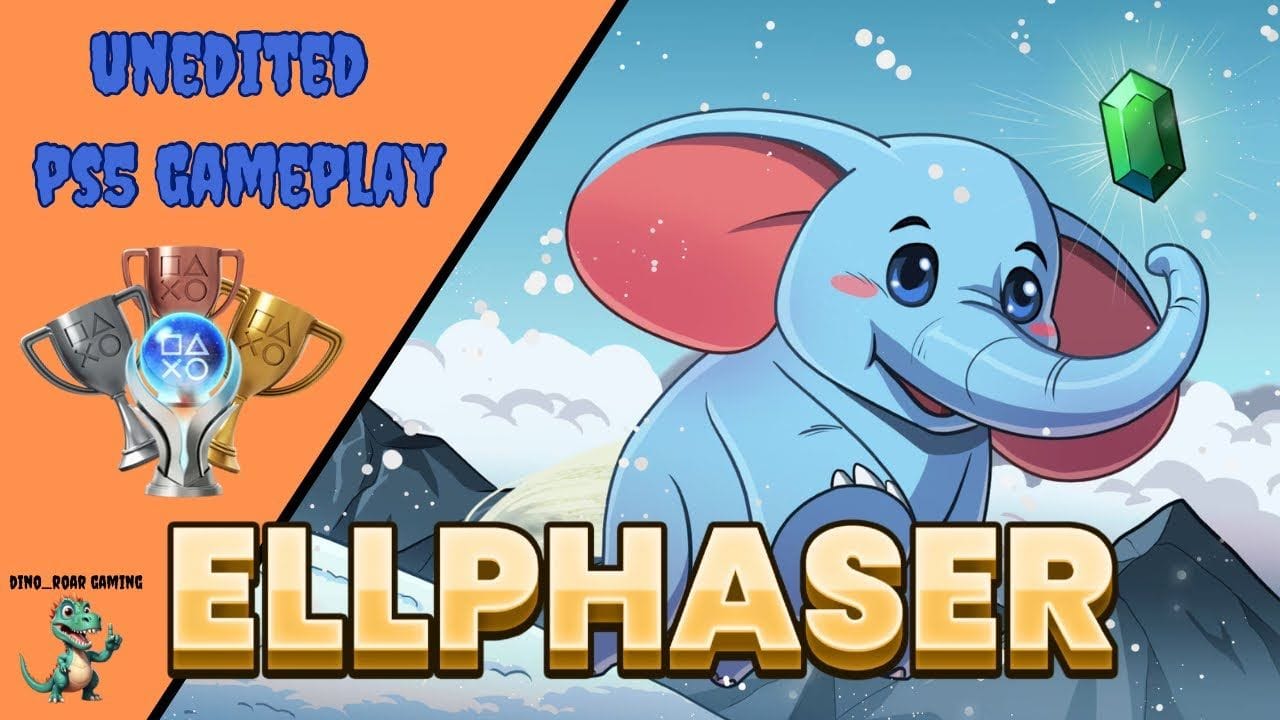 Ellphaser - First 10 Minutes Unedited Gameplay (PS4/PS5)