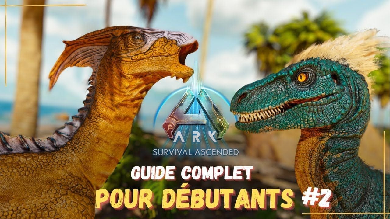 ARK ASCENDED - Les Premiers Tamings et Pièges ! - Tuto Débutants #2