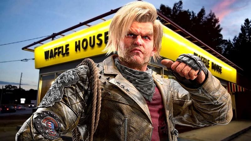 Katsuhiro Harada veut ajouter Waffle House à la liste des restaurants de la ville. Tekken 8
