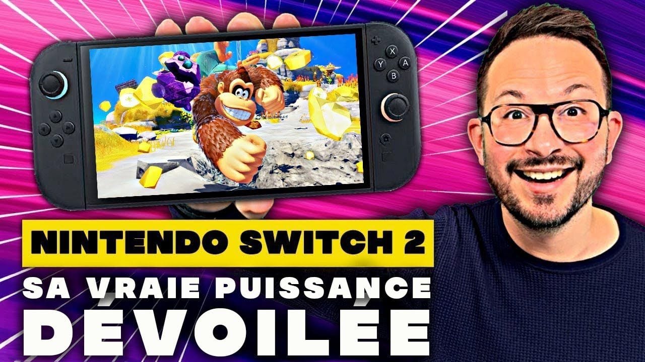 Nintendo Switch 2 🚨 Sa VRAIE PUISSANCE dévoilée !!! Comparatif PS5, PS4, Xbox Series S, SteamDeck