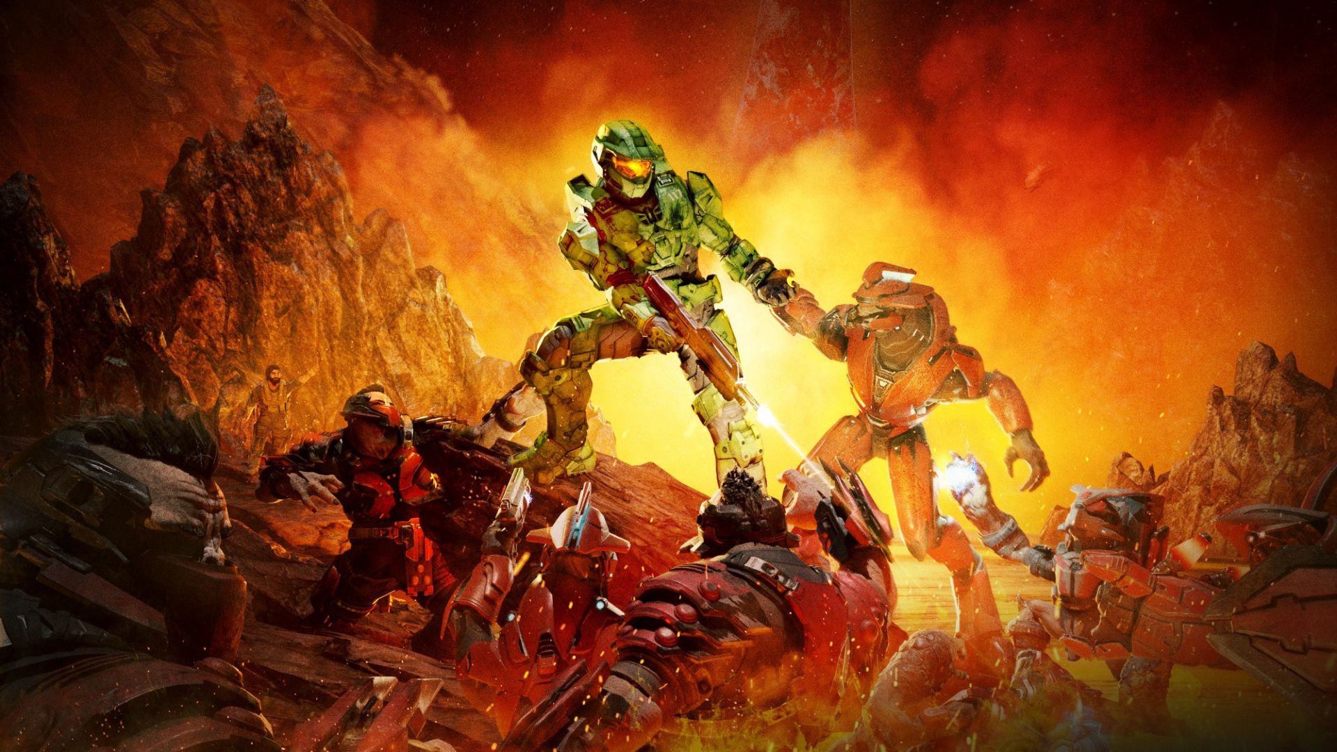 Regarde Halo réimaginé en Doom