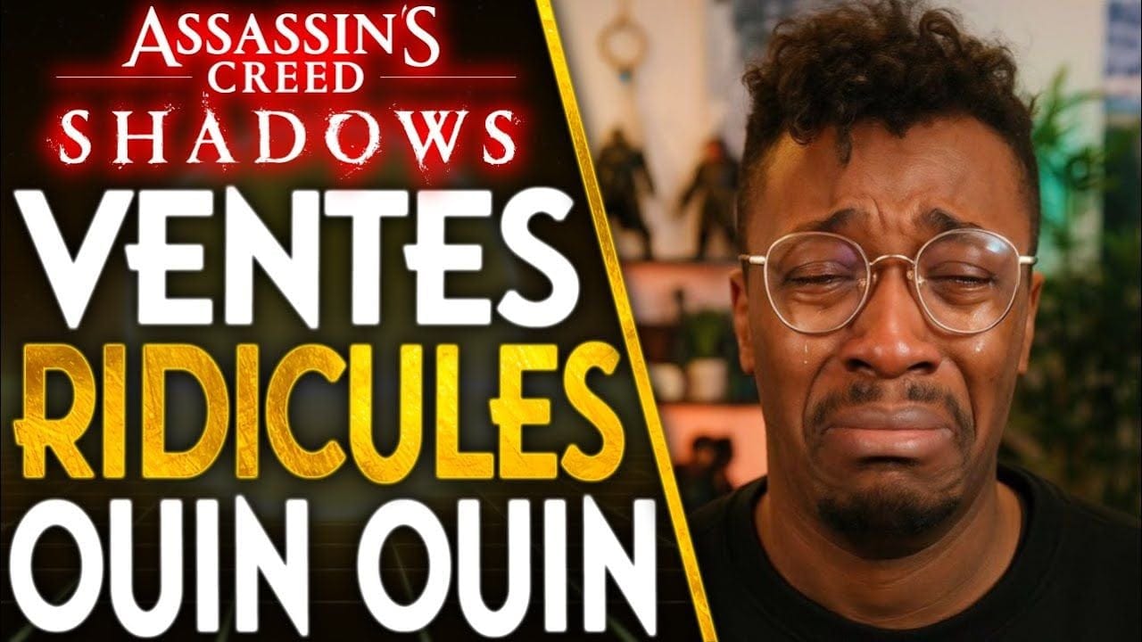 2 MILLIONS de VENTES pour ASSASSIN'S CREED SHADOWS 😂 Les DÉFENSEURS d'UBISOFT font OUIN OUIN !