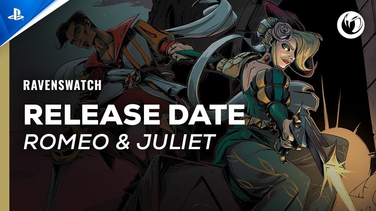 Ravenswatch - Romeo & Juliet DLC Release Date Trailer | PS5 & PS4 Games